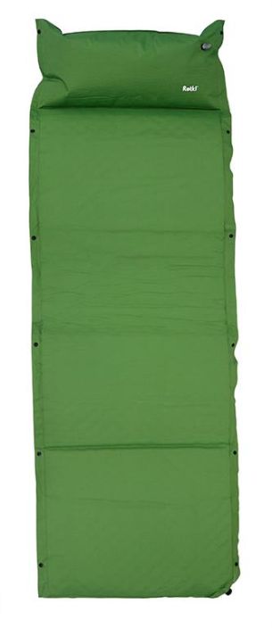 Retki Ilmataytteinen makuualusta tyynylla vihrea R5647 makuualusta tyynylla vihrea