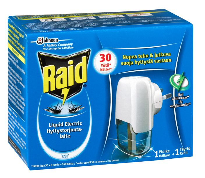 Raid Liquid Electric hyttyskarkoitin 2105 970-070