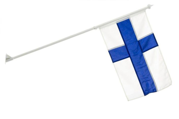 Suomenlippu seinaan 70x45cm 14946 924-548