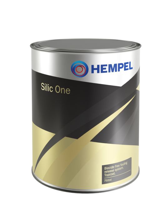 Hempel silic one musta 0,75L 902-838 black kasvillisuutta hylkiva silikonipohjamaali