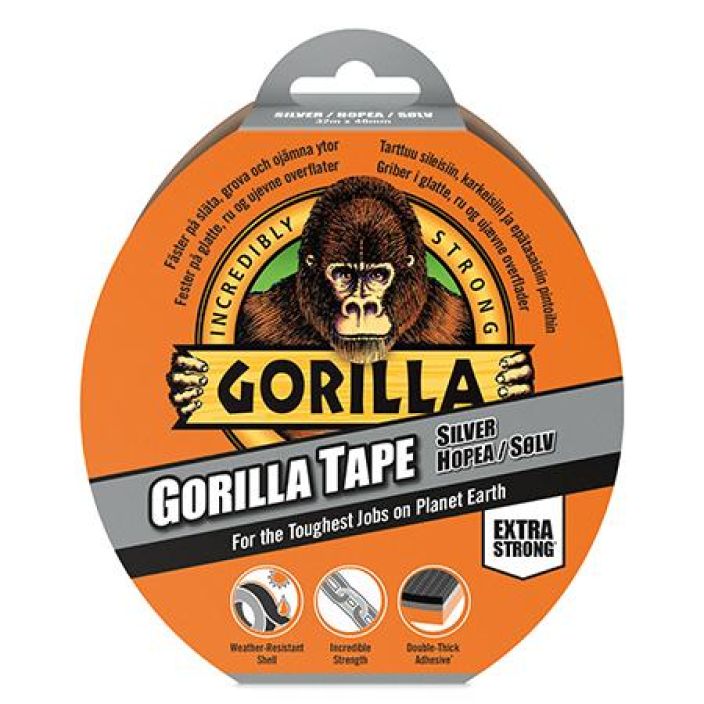 Gorilla Tape Silver 32m 24605 908-052