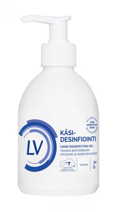 LV kasidesifiointi pumppupullo 300ml 15777504 957-025