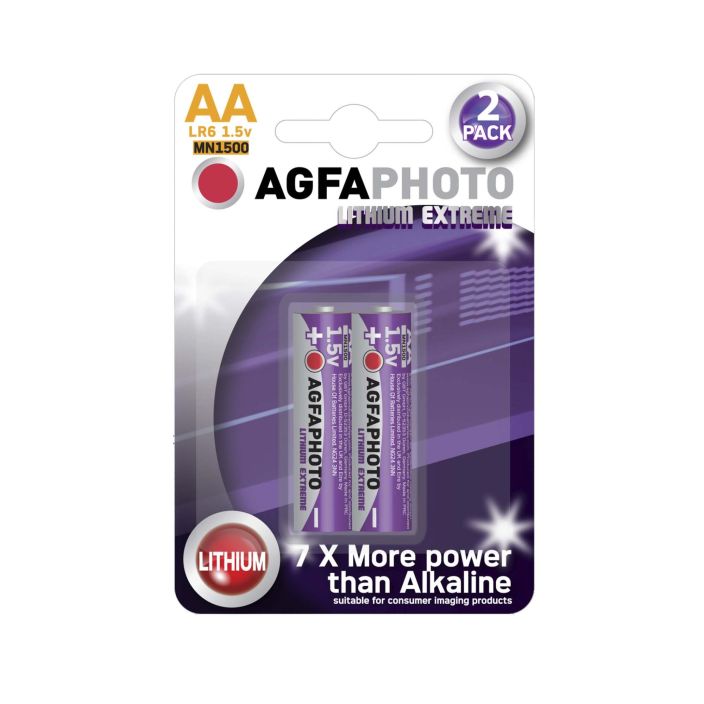 AgfaPhoto AA Lithium 2-pack 120-804149 978-072