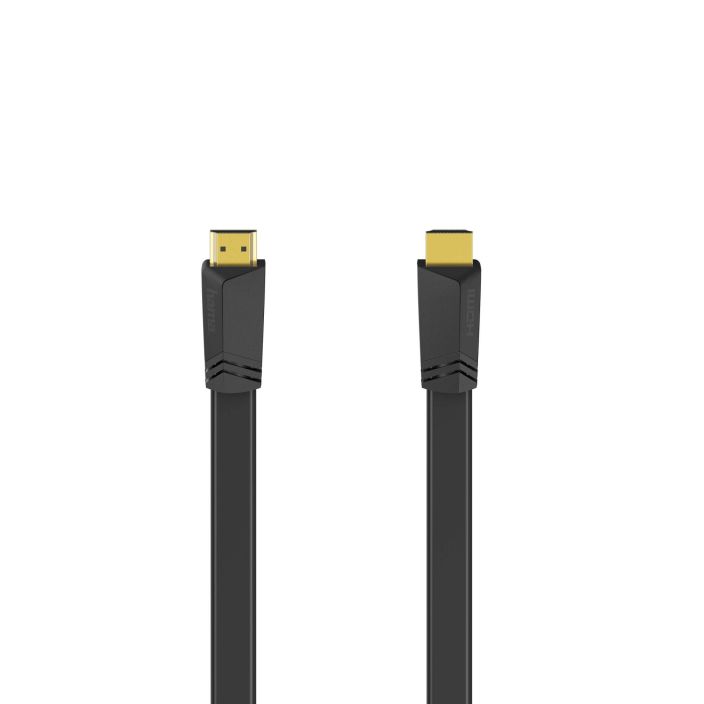 Hama HDMI-kaapeli littea 1,5m HDMI-kaapeli Ethernet Littea kullattu 1,5 m musta
