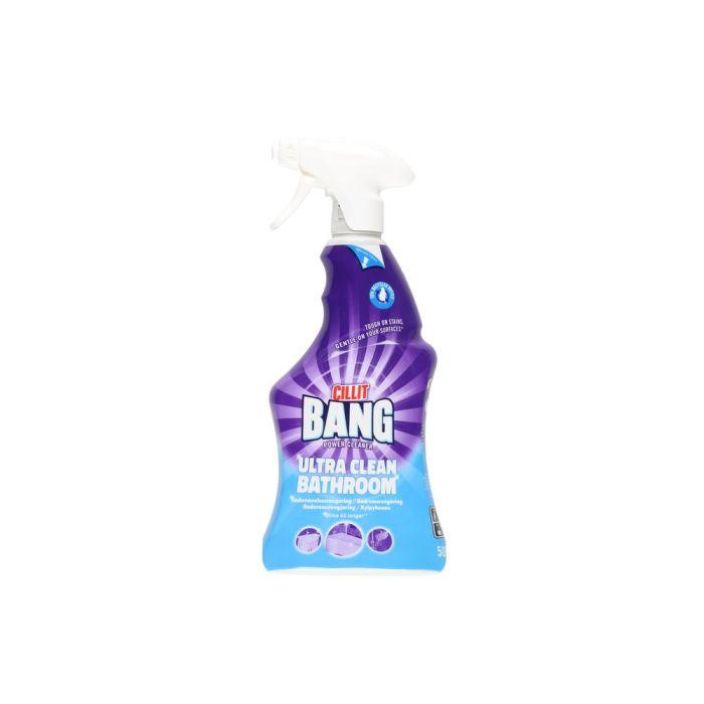 Cillit bang kylpyhuone 500ml spray Cillit Bang pitaa kylpyhuoneesi puhtaana ja kiiltavana pitkaan