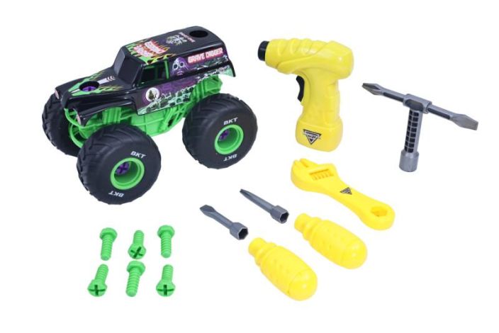 Monster Jam Mechanix 1:18 Grave Digger 5004584 tuotekuva 1