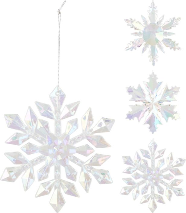 Kuusenkoriste lumihiutale 12cm AKP103530