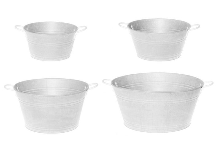 Sinkkivati valkoinen 29x37x14cm 615345/615347 tuotekuva 1