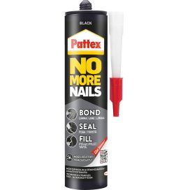 Pattex Pattex No More Nails Bond-Seal-Fill liimatiivistemassa musta 280ml 2862298