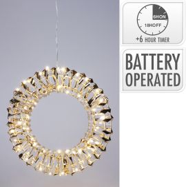 Seppele 30cm 50led kulta AMZ112330