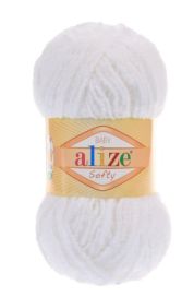Alize Softy 55 valkoinen 50g