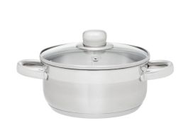 Maku Maku Basic kattila lasikannella 2L teräs 182105