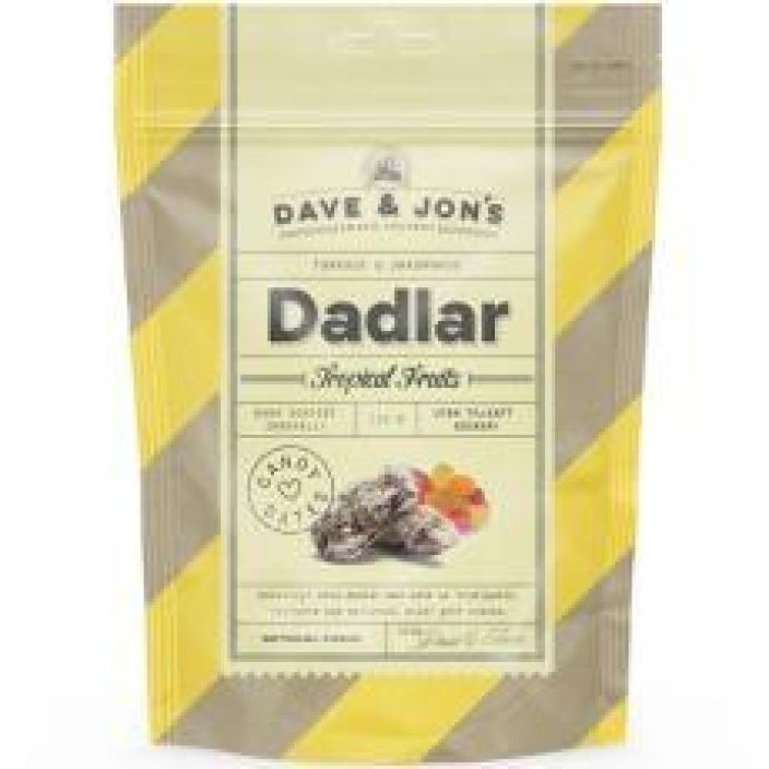 Dave&amp;Jons Taateli Tropical fruits 125g