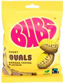 Bubs Bubs Banana Toffee Ovals 90g