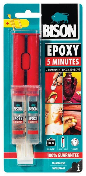 Bison epoxy 5 min 24ml G1 938-030