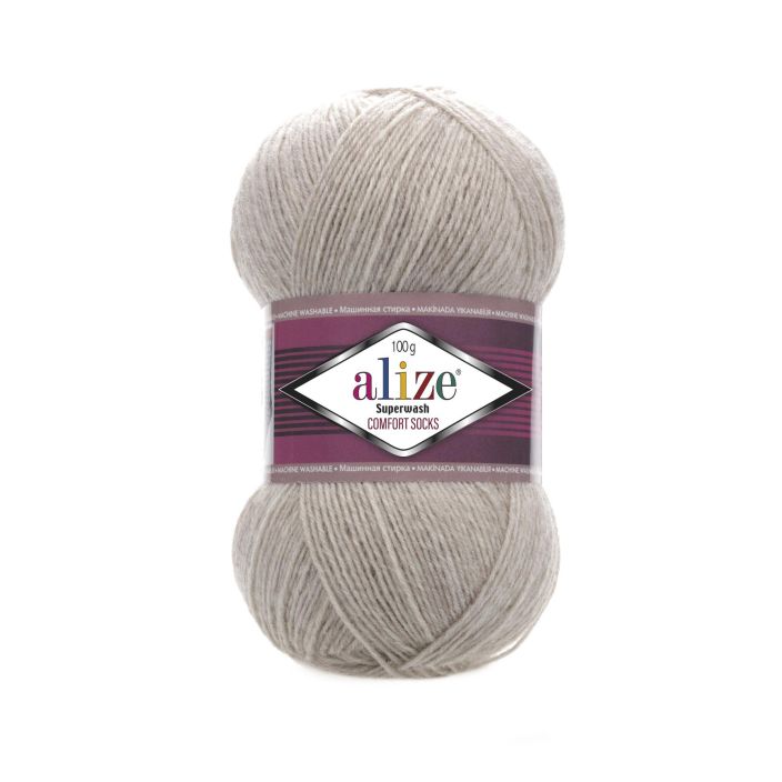 Alize Superwash sukkalanka 152 Vaalea beige 100g ASW-0152