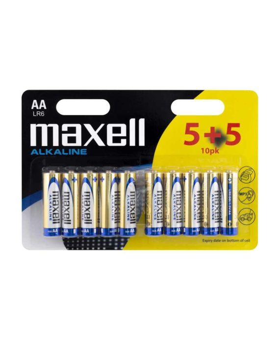 Maxell LR6 AA 5+5 paristo 790253 978-004