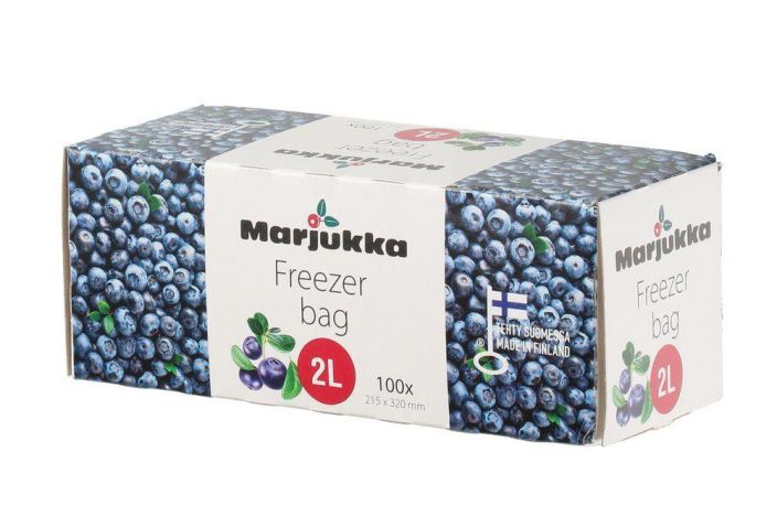 Marjukka pakastepussi 2L 100kpl 924-4665 2L
