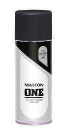 Maston spraymaali One satiini musta 400ml
