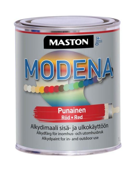 Modena punainen 1l 604004 908-550