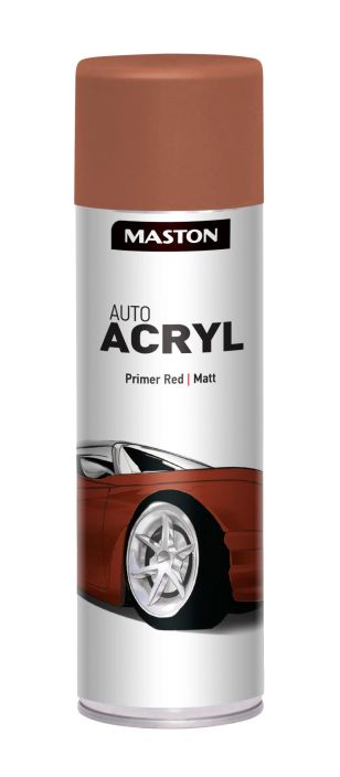 CarColor AutoACRYL Pohjamaali Punaruskea 500ml 4305190 908-768