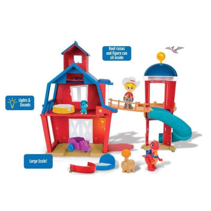 Dinofarmi Leikkitalo valot ja äänet 622134 tuotekuva 1 Dinofarmi Leikkitalo valot ja äänet 622134 tuotekuva 1