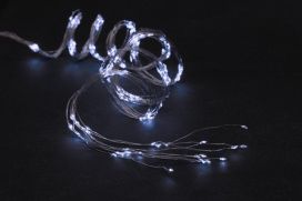 Finnlumor valoketju Hurrikaani MicroLED valkoinen