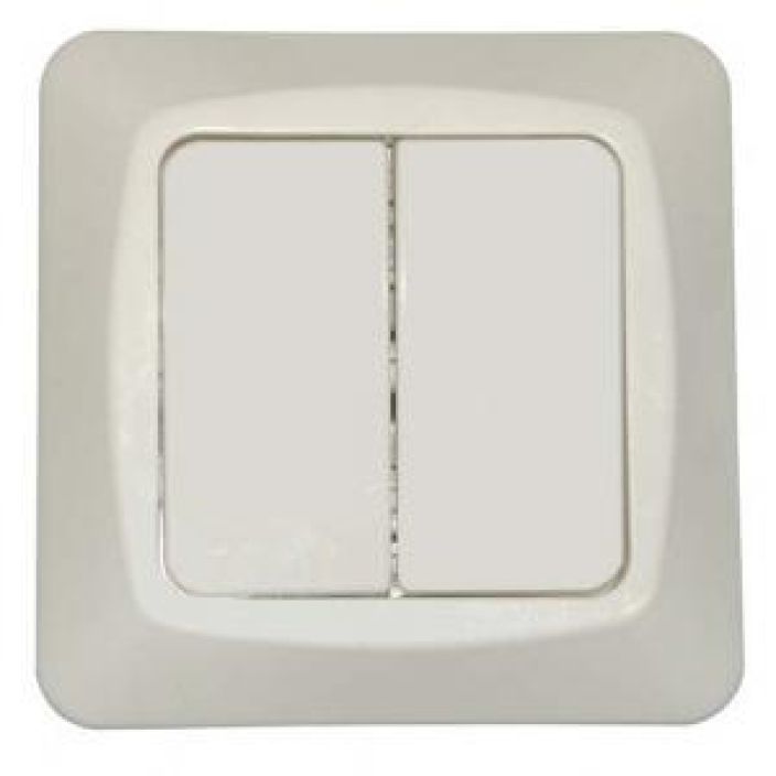 Kytkin 6+6 upotettava prof 96206 936-744