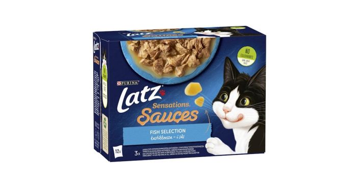 Latz Sensations Sauces 12x85g Fish lajitelma kastikkeessa 12449360 969-1136