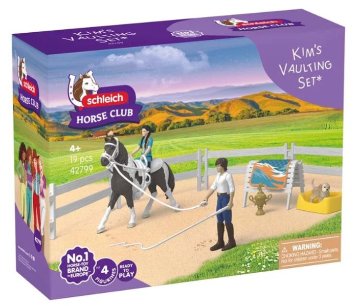 Schleich Kim's Vaulting Set 42799 verkkoon Schleich Kim's Vaulting Set 42799 verkkoon