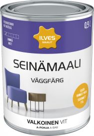 Ilves seinämaali A-pohja valkoinen 0,9L