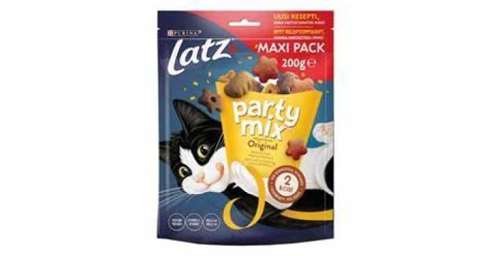 Latz Party Mix Original 200g Latz Party Mix -kissanherkkujen ansiosta voit viettaa aiempaa useammin hauskoja yhteisia hetkia