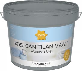 Ilves Ilves kosteantilanmaali A-pohja valkoinen 2,7L 103063 POISTUU