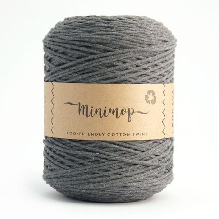 Lankava Minimop lanka 67 harmaa 700g