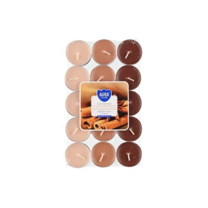 Polar Tuoksulampokynttila 30kpl Cinnamon 308602 924-2352