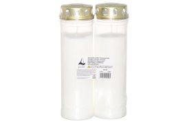 Polar Polar hautakynttilä korkea valk. 2kpl 152h 642199