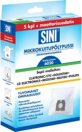 Sini Mikrokuitupölypussi 5kpl S56020