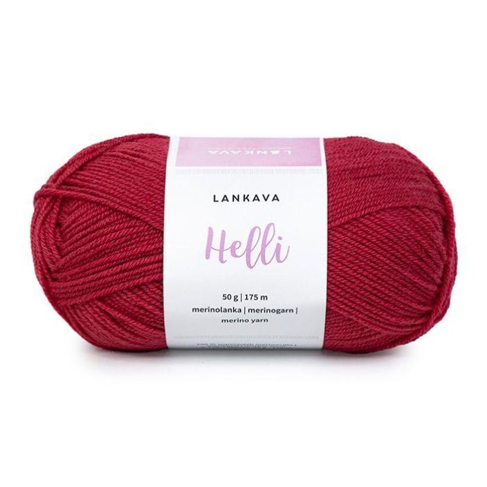 Lankava Helli 333 punainen 50g HELLI-333