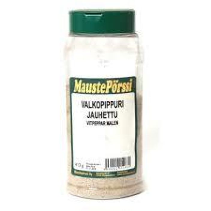 Valkopippuri jauhe 0,8 prk (410g) 902-637