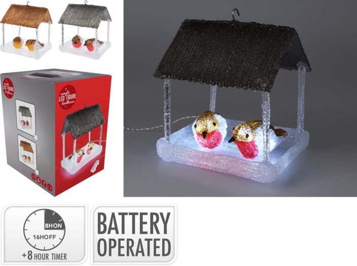 Lintulauta led-valolla 23cm AMC000010 992-551 Lintulauta led-valolla 23cm AMC000010 992-551