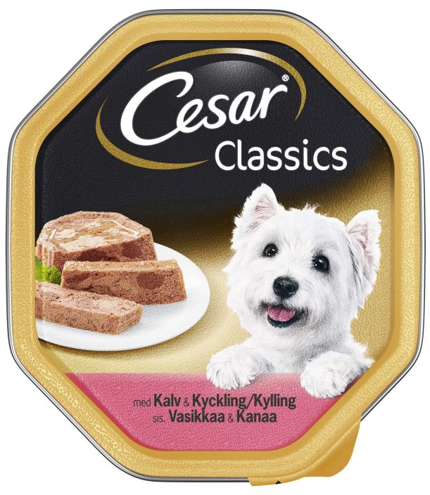 Cesar Classics vasikkaa&amp;kanaa 150g BH53N 905-2066