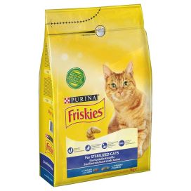 Friskies Friskies 3kg Sterilized cats lohta ja kasvista 12461443