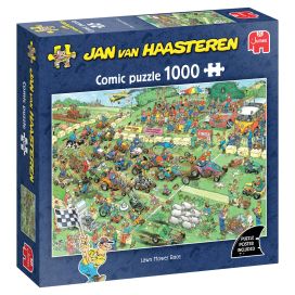 Jan van Haasteren Lawn Mower race 1000 palaa