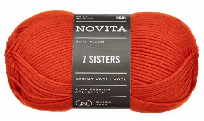 Novita 7 Sisters 5501 unikko 100g 1835501 Novita 7 Sisters 5501 unikko 100g 1835501