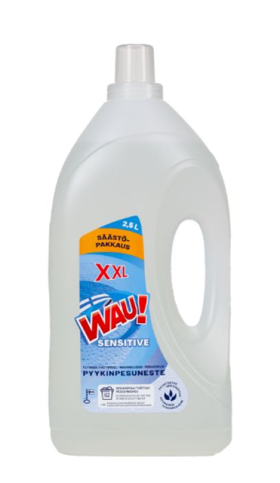 WAU Pyykinpesuneste XXL 2,5l sensitive 907-055 WAU Pyykinpesuneste XXL 2,5l sensitive 907-055