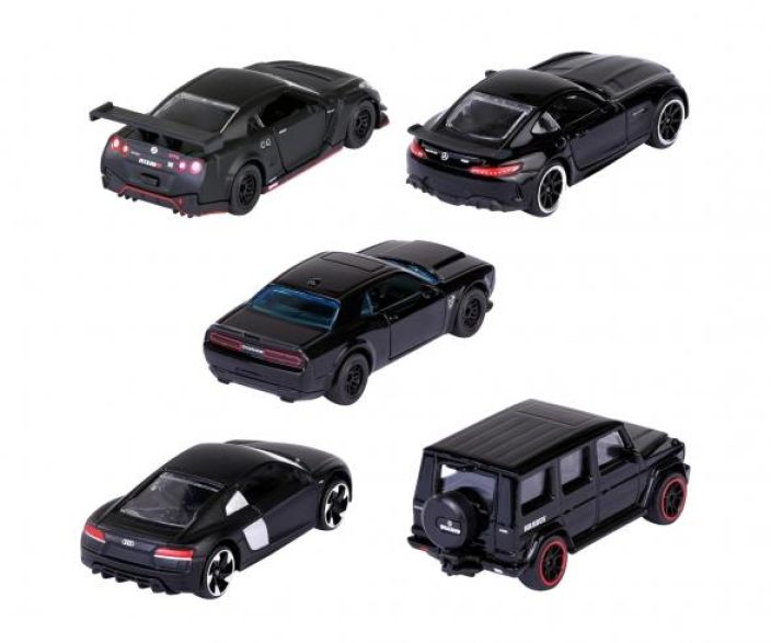 Majorette Black edition 5kpl lahjapakkaus 212053174 tuotekuva 3