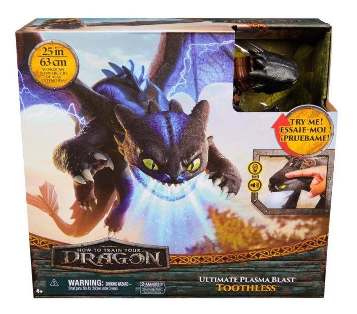 Dragons Movie Plasma Blast Nightfury 6072541 926-4155 verkkoon