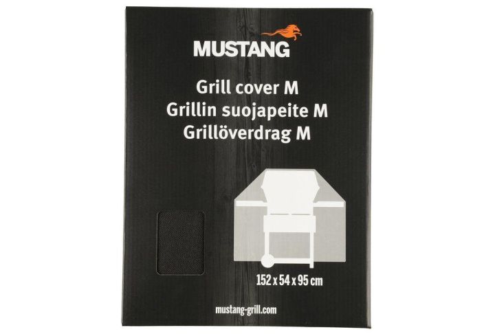 Mustang grillin suojapeite M 152x54x95cm 602301 924-4578