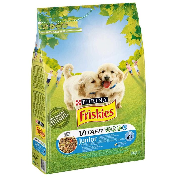 Friskies 3kg Junior Kanaa ja kasviksia 969-1005