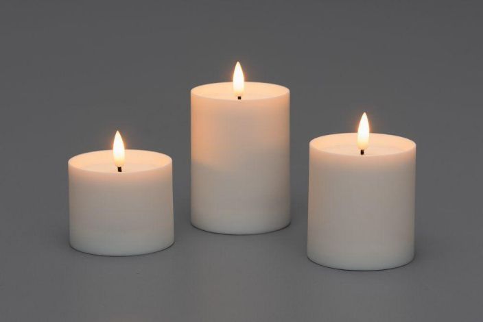 Finnlumor LED-kynttiläsetti sulaefektillä 3D-liekki 3kpl 658136 tuotekuva 4